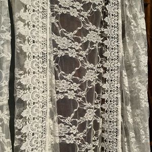 Streetwear Society Lace Bell Sleeve Cardigan